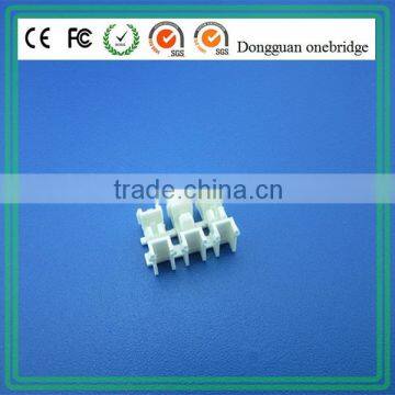 High quality white plastic 6 pin auto connector