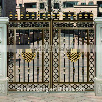 wrought iron door galvanized steel door decorative door