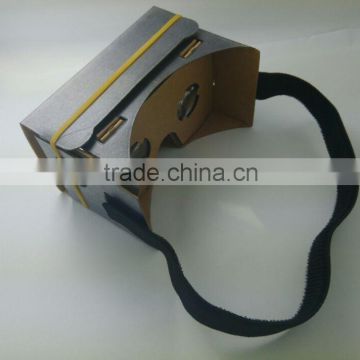 3D box Googles Cardboard with Acrylic Biconvex lens VR Dia 25mm EFL 45mm double convex lens