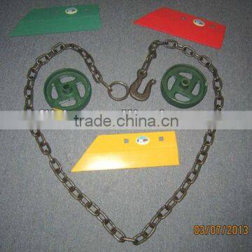 plough spare parts (wheel, shear, chain)