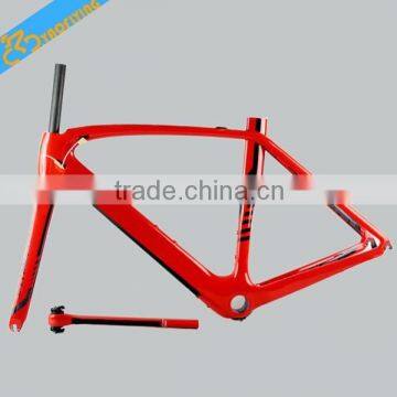 Best selling Quality Special Chinese Carbon Road Frame,Red Carbon Road Bike Frame Lightweight Carbon Road Frame For Sale