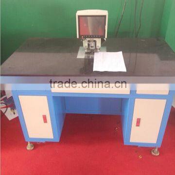 automatic paper/plastic/sheet hole/credit card punching machine price