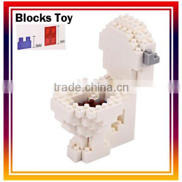 building blocks sy Toilet 119PCS Educational Toy Building Blocks For Children