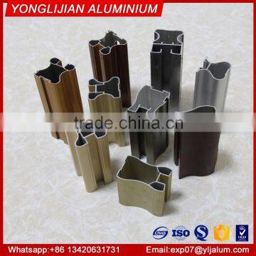 Aluminum extrusion profiles for moden sliding door wardrobe