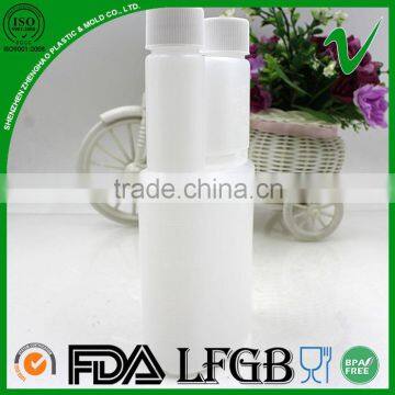 Plastic Rectangular HDPE Lubricant 1000ml Twin Neck Bottle for Chemistry Packaging photo-5