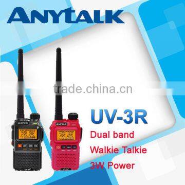 Baofeng UV-3R+ military dual band radio walky talky
