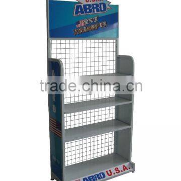 Auto spare parts/ car accessories heavy duty black metal display racks and stands/ display shelves for retail stores