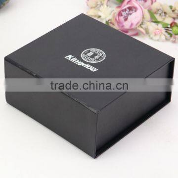 Black Cardboard Paper Unique Paper Box Book Shape Perfume Packaging Box,printed Matte Flat Cardboard Fold Box Direct Factory photo-5
