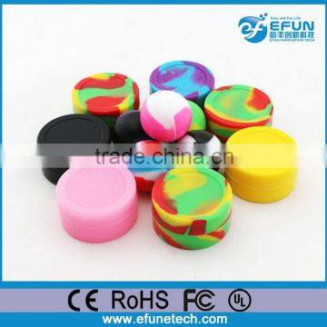 Food Grade Non Stick Customized Small Silicone Jars Dab Wax Container photo-6