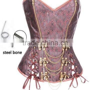 New arrive corset blouse with high quality