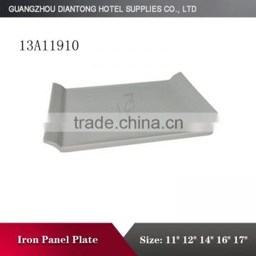 SGS Certificate Rectangle Ceramic Charger Plates for Restaurant