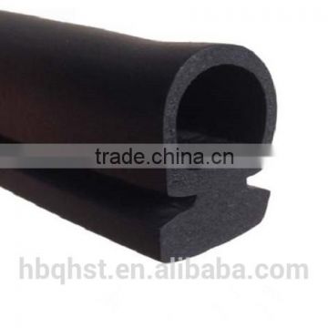 Sound proof extruded rubber seals strip for door and window