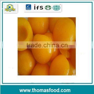 Canned fruit canned yellow peach in syrup for sale canned yellow peach slice