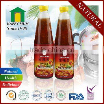 Sweet chili sauce with BRC certification