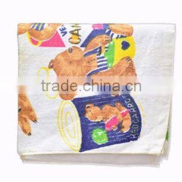 100% Cotton Bear Printed Tea Towel With Competitive Price photo-3