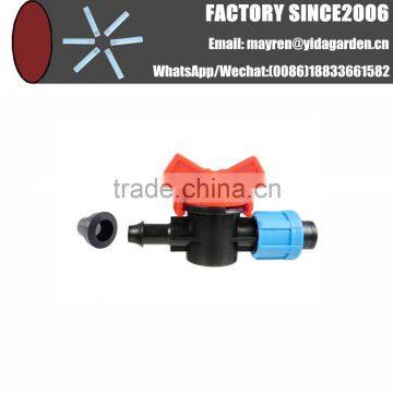 offtake valve with T-shaped Grommet for Drip Tape