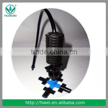 Greenhouse Cooling Using Four Way Mist Sprinkler Tools photo-4