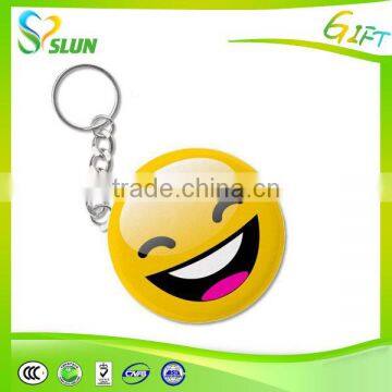 2015 hot sale new fashion design pvc keychain