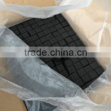 White Ash Cube Coconut Shell Shisha Charcoal