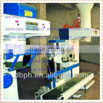 wood pellet packer