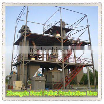 2014 new design high efficient automatic animal feed machinery plant