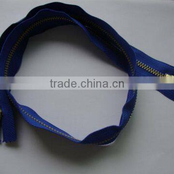 #5 Brass Zipper,2 Slider