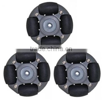 A set of 48mm L E G O plastic omnidirectional wheel ( Omni wheel) 14113