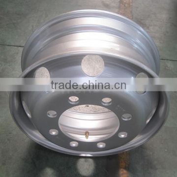 22.5*8.25 Tubeless Rim Howo Truck Steel Wheel