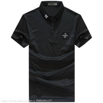 yixigeluo Поло-топ мужской с короткими рукавами Туника с воротником мужская 2017 года Быстрая продажа Топ мужской для внешней торговли Бизнес-топ мужской Короткий мужской