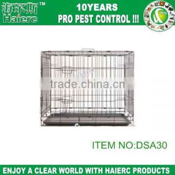 Haierc Hot selling custom rat cage folding black dog cage