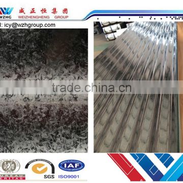 Galvanized/Aluzinc Corrugated Steel Sheet For metal roofing sheets