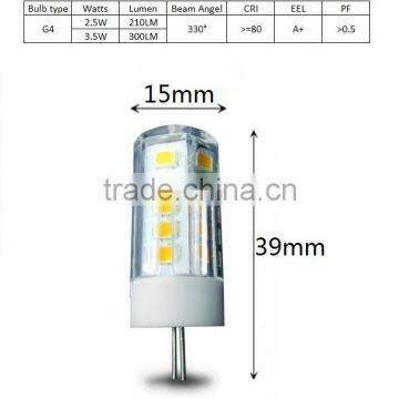 Energy High Lumen Led Bulb 1w 2.5w 3.5w Led Lighting 12v Led Bulb G4 photo-2
