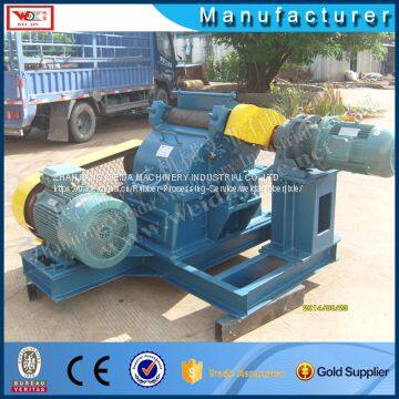 Natural rubber RSS3 shredder Hammer Mill Machine