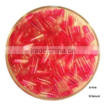 Size000 empty color capsules shells (size000,00,0,1,2,3,4,5)