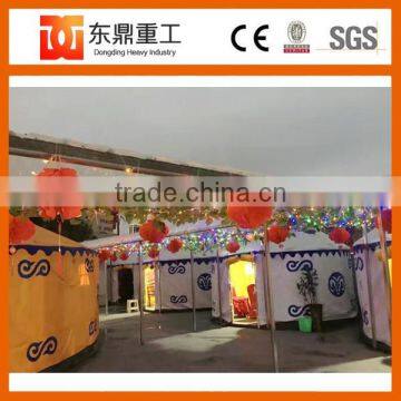 Plastic Steel Mongolian Ger Yurt With Good Quality photo-3