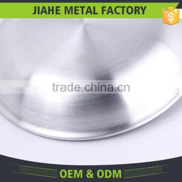 Steel Handle Chicken Coating White Ceramic Fry Pan With Silicone