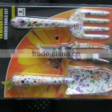 TRANSFER PRINTING GARDEN TOOL SET