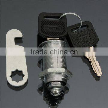 Silver Tone 30mm Stainless Steel Gift CAM Lock With 2 Keys for Cabinet Mailbo Drawer Cupboard Locker YG photo-2