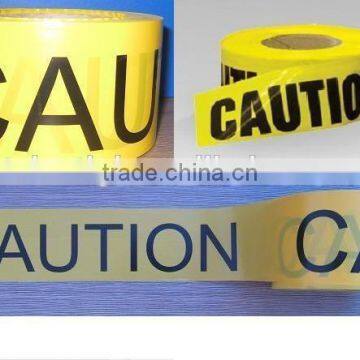 PE non adhesive plastic traffic warning tape