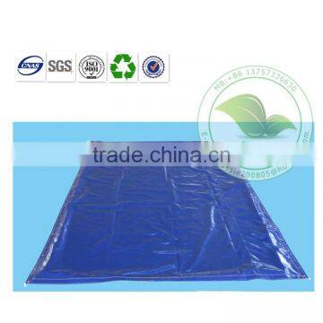 pvc plastic laminated tarpaulin in standard size for trailers