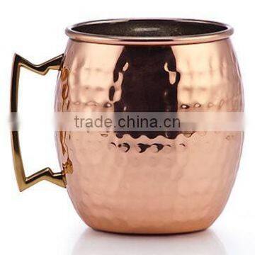 stainless steel travel mug moscow mule cocktail copper mugs