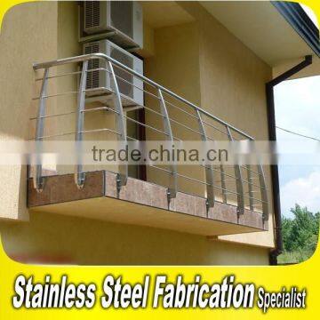 Customed 304 Stainless Steel Modern Cover Balcony Railings