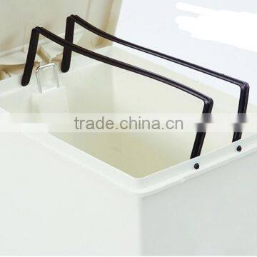 Wholesale Stock Small Order Rectangle Coverd Garbage Can photo-3