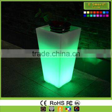 Rechargeable Illuminated Garden Pots Planters,large outdoor Flower Pots,Home Depot Flower Boxes,led Pot Plants for sale