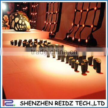 2015 New Hot Sale Full Color Transparent Flexible Curtain Led Display / Programmable Led Curtain Display photo-5