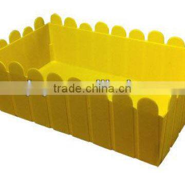 Pink Picket Fence Container Mini Garden Pot photo-3