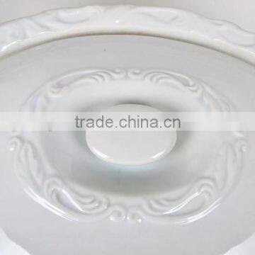 13.5" Oval Microwave Ceramic Comal photo-3