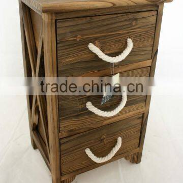 Rustic Furniture Drawer Cabinet Unfinished Wood Furniture Wholesale photo-4