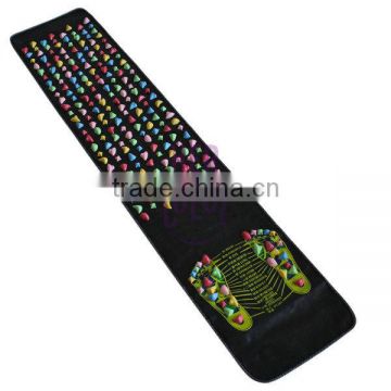 Traditional Reflexology Walk Stone Foot Massage Leg Massager Mat Health Care