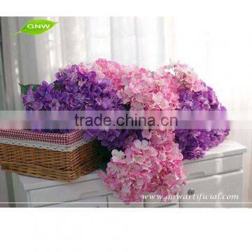 FLH701-1 Artificial Silk Flower Petals Hydrangea for Wedding Centerpiece Decoration photo-5